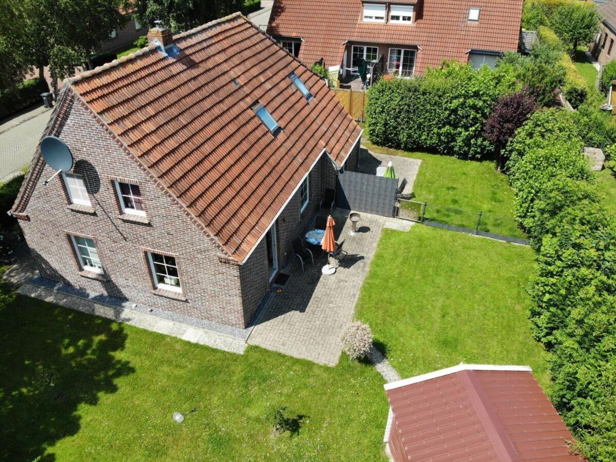 Ferienwohnung Schlickwanderer Klein Neßmersiel Eksteriør bilde